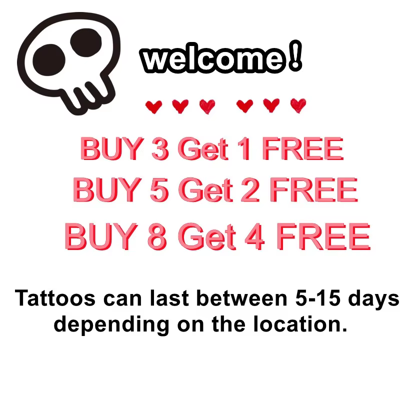 Dessin animé Jujutsu Kaisen Anime tatouages temporaires imperméable faux tatouage autocollant Okkotsu Yuta noir corps Art Tatoo corps autocollants