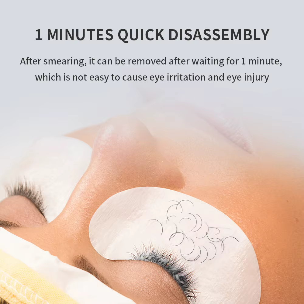 GLAMLASH 5/10/15g Extension de cils dissolvant de colle faux