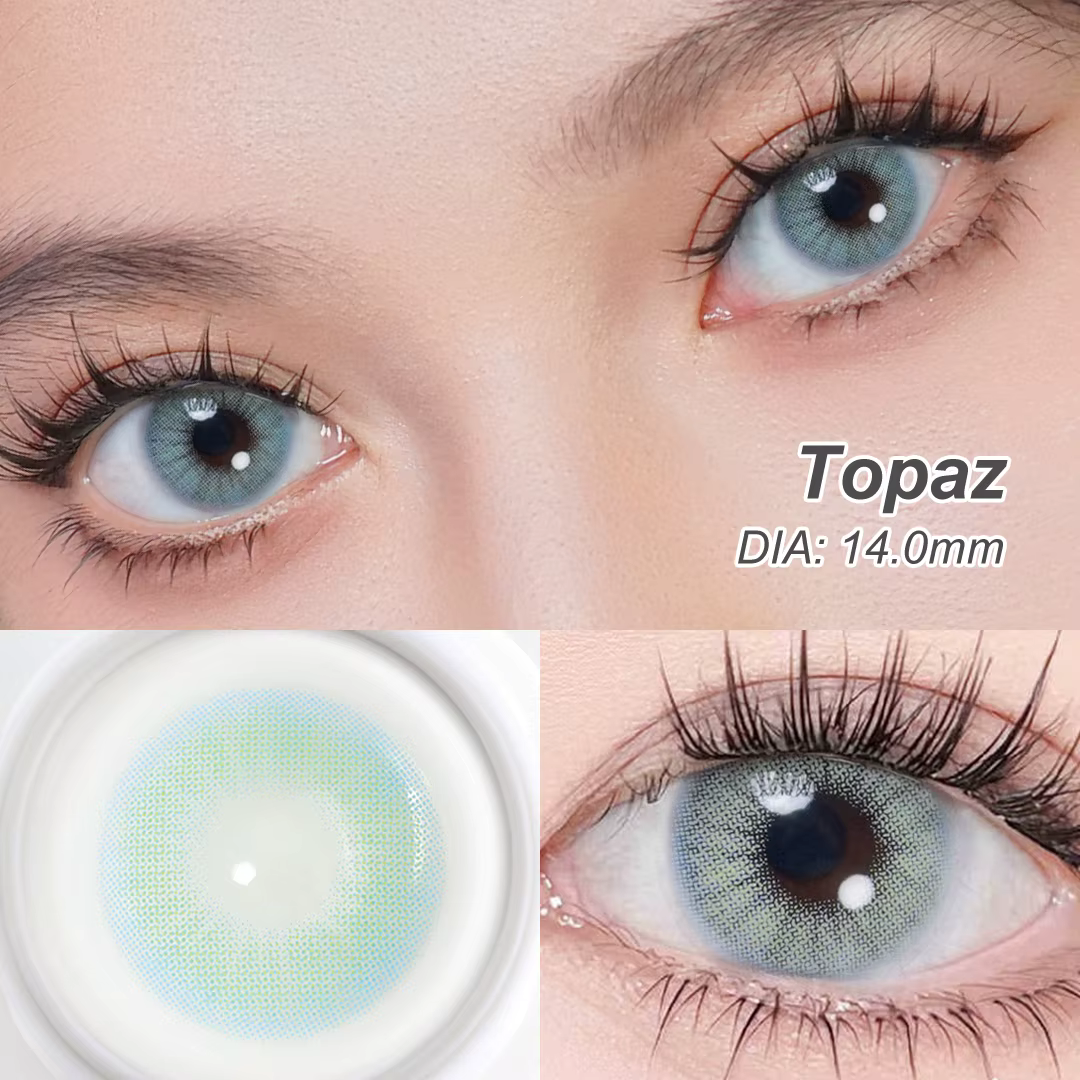 (0.00~-8.00) MAGISTER Lentilles de couleur Queen Eye 14.0mm pour usage quotidien avec dioptries