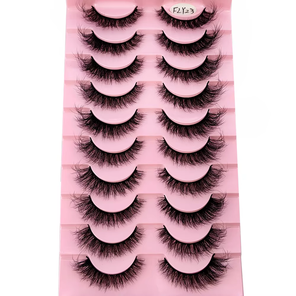 Faux-cils 3D en faux vison