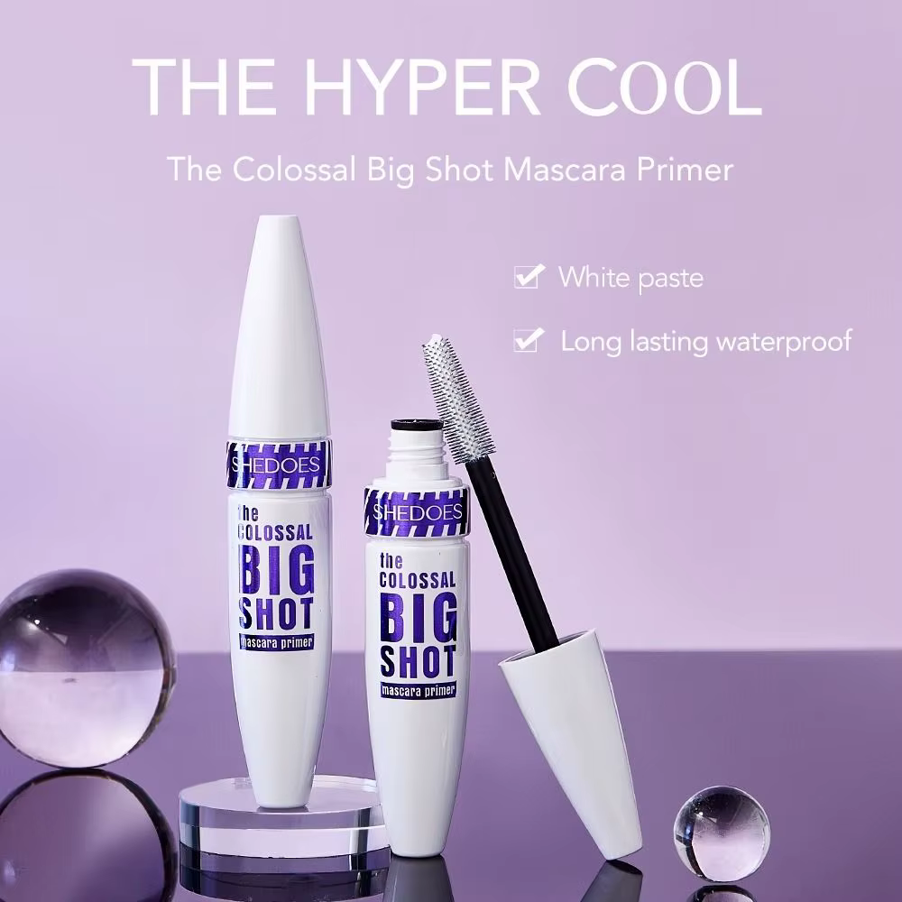 Crème de base imperméable pour cils blancs