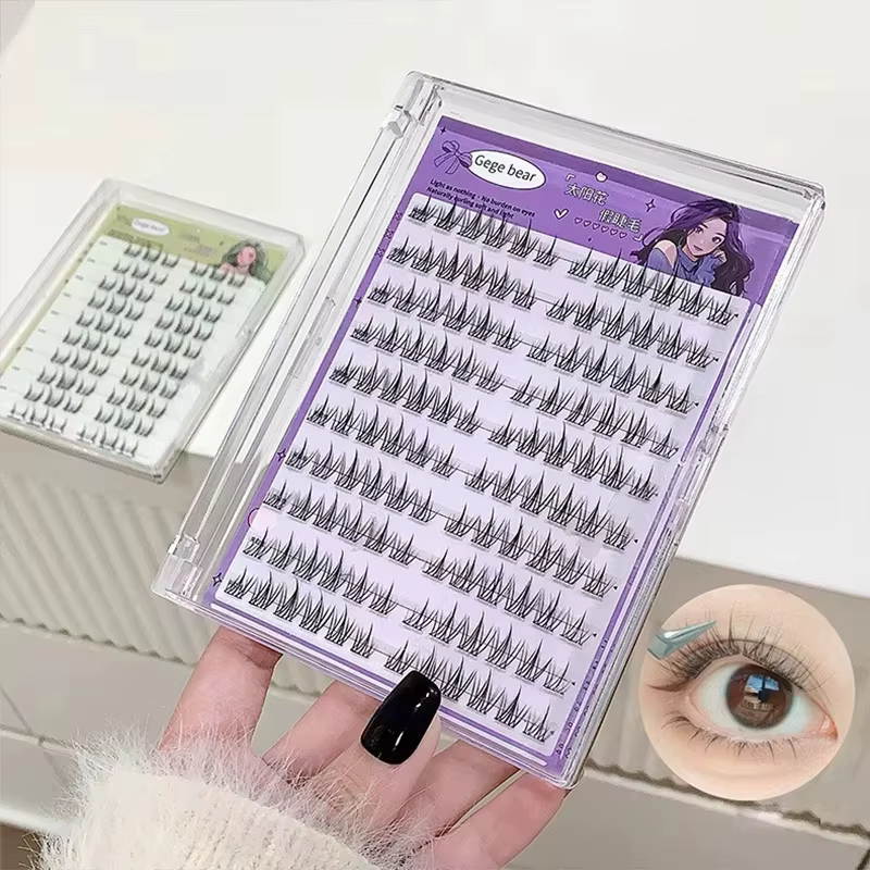 Faux cils Design tournesol – 90-120 grappes