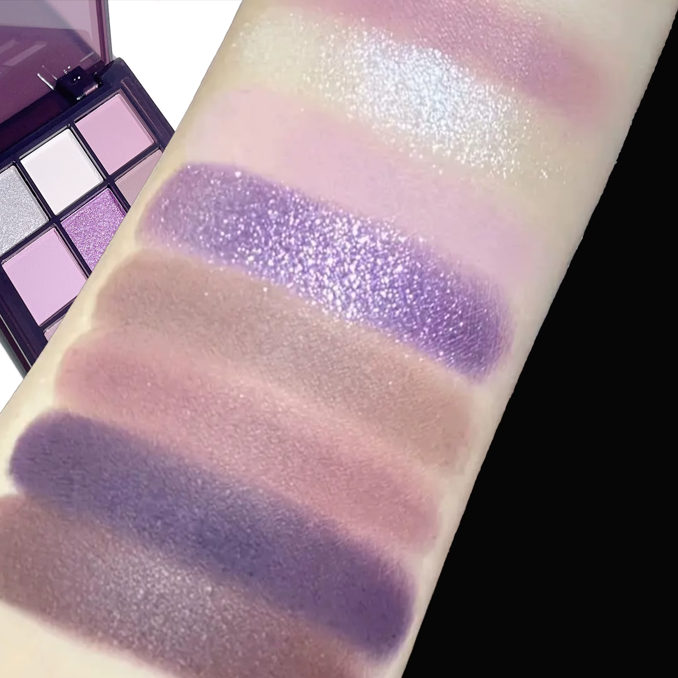 Violet charme rêve fille neuf couleurs ombre à paupières plaque fumée