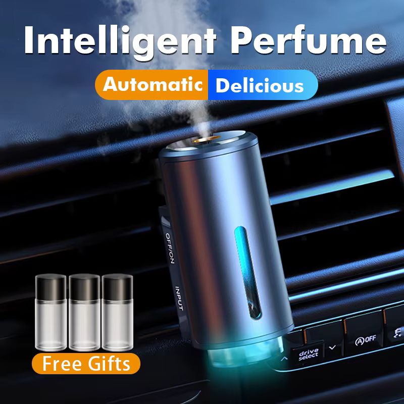 Diffuseur d'air électrique pour voiture, humidificateur d'arôme pour ventilation de voiture, brume d'aromathérapie, désodorisant pour enlever les odeurs, accessoires de voiture