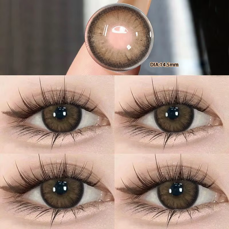 1 paire de lentilles de Contact pour les yeux