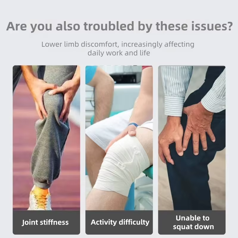 Dispositif d'entraînement professionnel Intelligent des membres inférieurs, pour la rééducation du genou, soulagement de la raideur des jambes, équipement de soins de santé