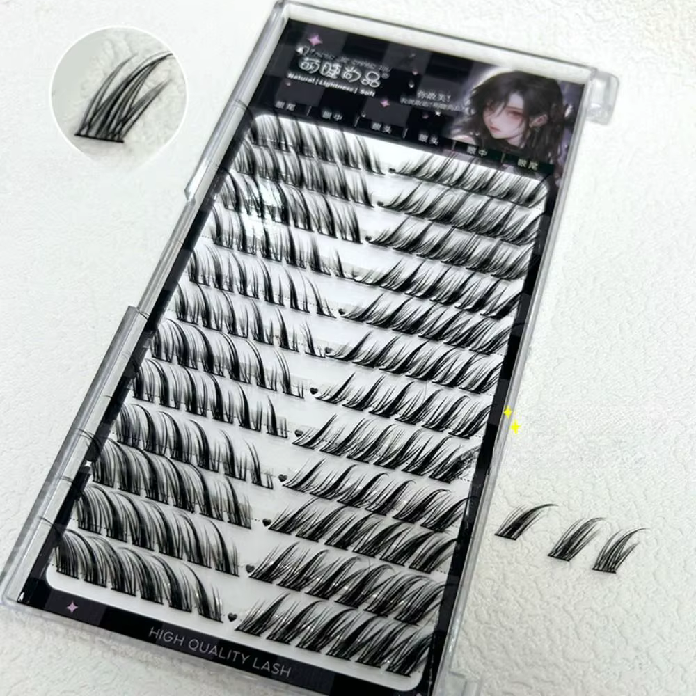 Faux cils individuels effet œil de renard