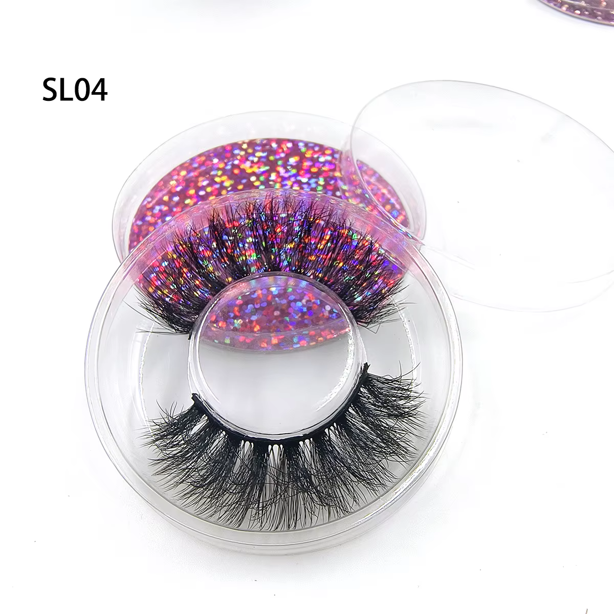 Cils Logo personnalisé 30/50/100 paires Faux
