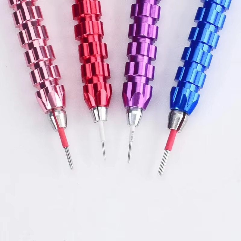 Stylo de broderie professionnel en alliage d'aluminium