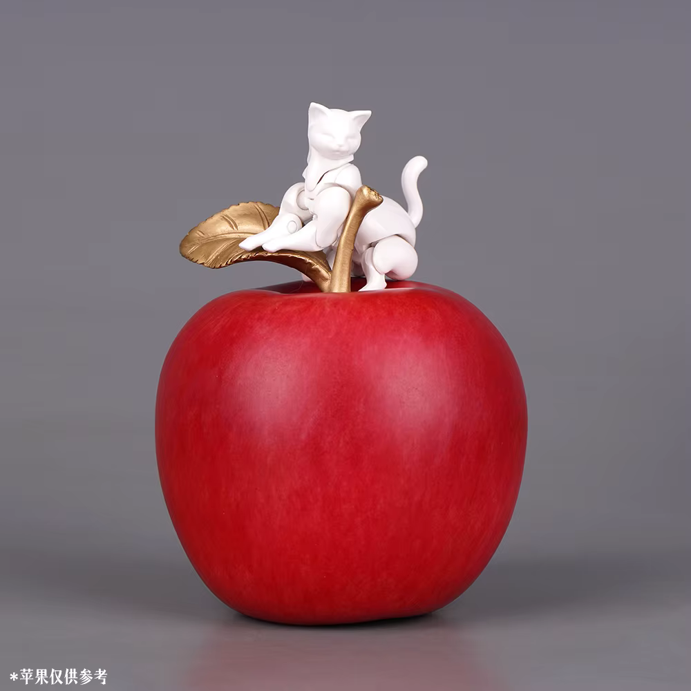 Modèle de chat noir et blanc, animal de compagnie à main, figurine d'action articulée, personnage de dessin animé, modèle de Base, articulations mobiles, outil de référence, jouet cadeau