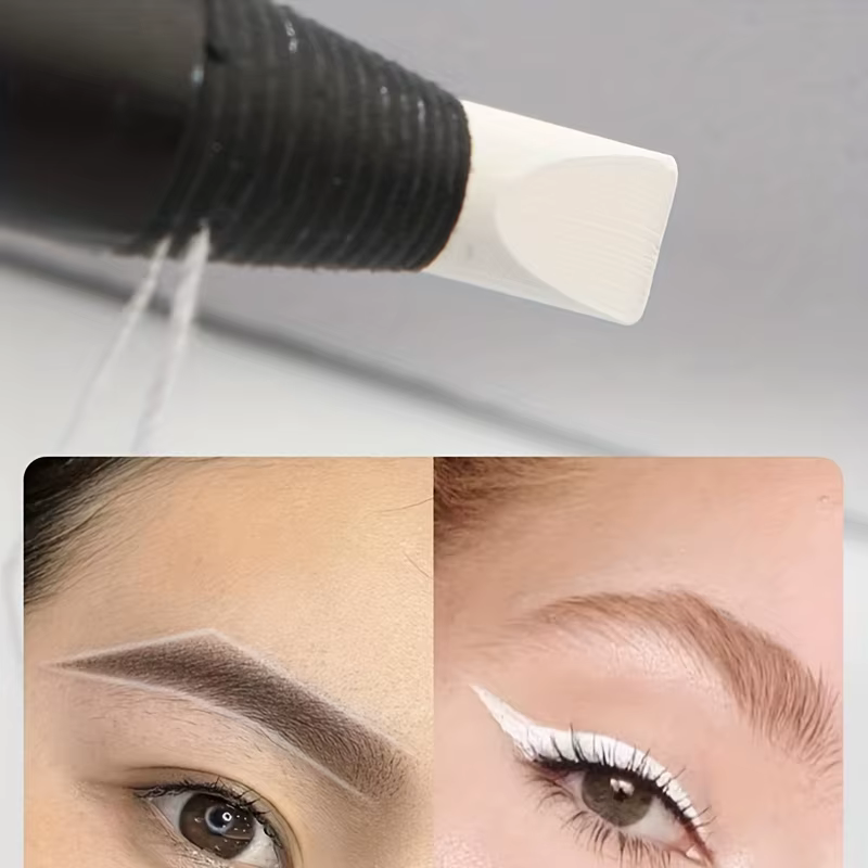 Pochoir rehausseur de sourcils avec positionnement de tatouage