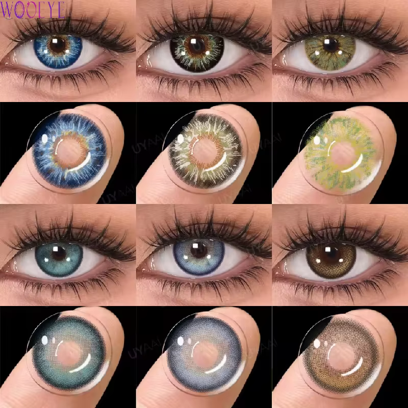 1 paire d'élèves colorées pour les yeux