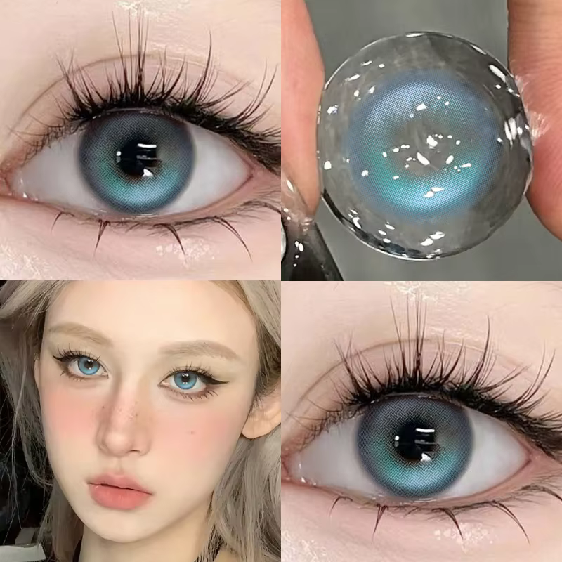 Mill Creek nouvelles lentilles pour les yeux brunes 1 paire