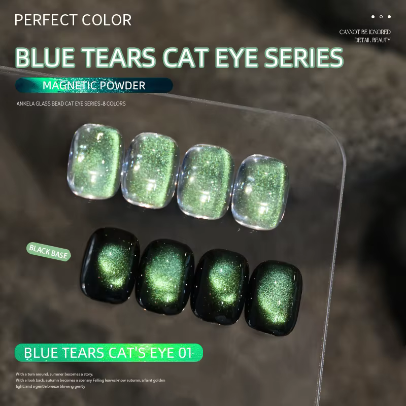 PARPECT COLOR Série œil de chat larmes bleues
