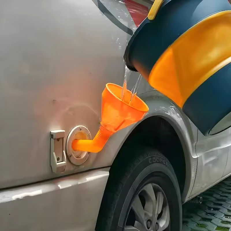Entonnoir de remplissage d'eau pour camping-car avec fonction de rinçage, matériau durable pour le camping et les voyages routiers