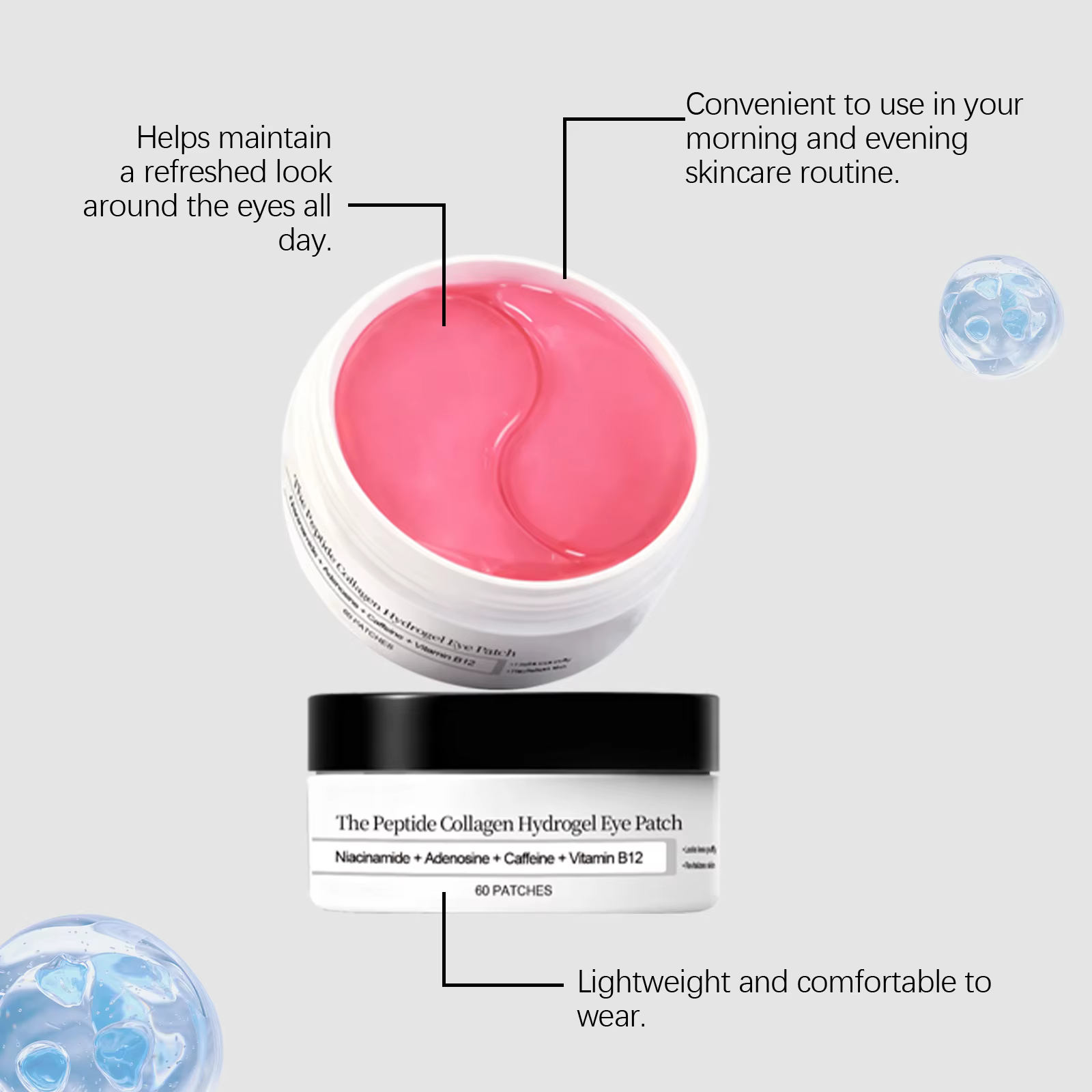 Masque pour les yeux, soins de la peau