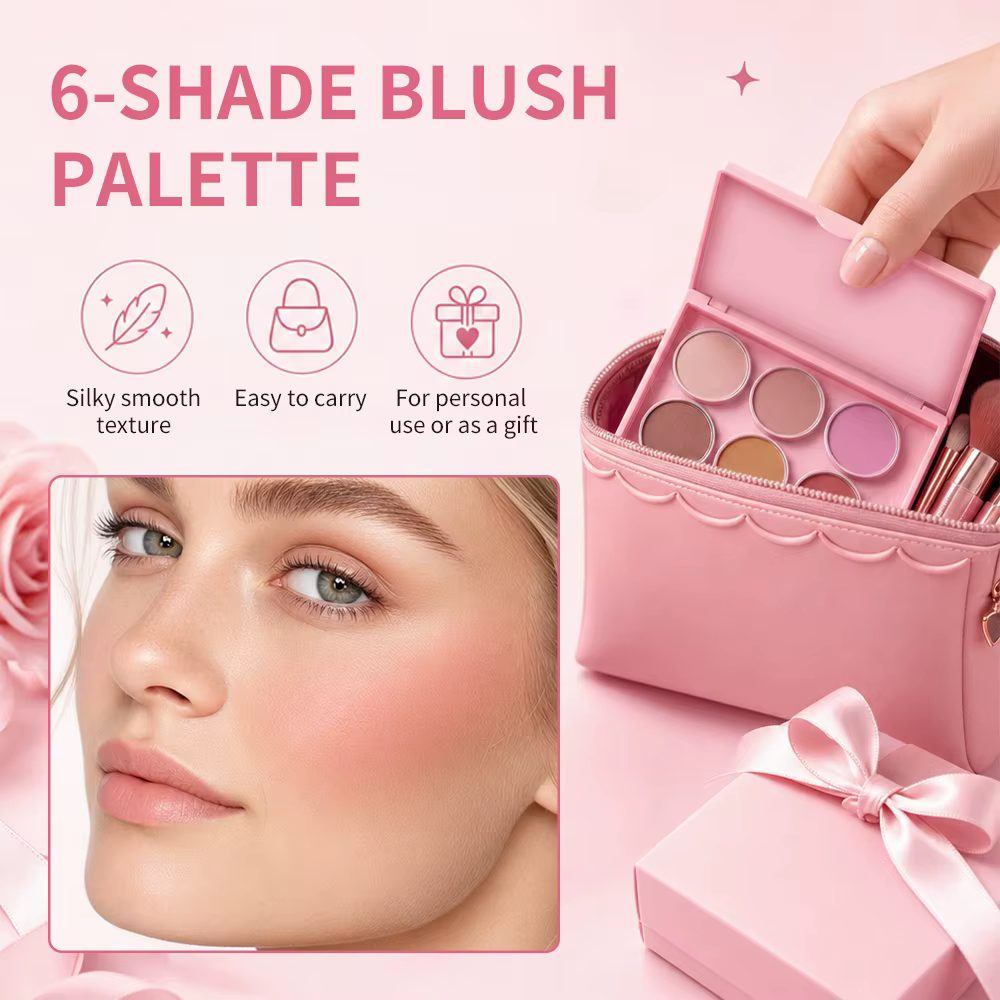 Ensemble de maquillage pour le visage, fard à paupières, contour, blush, rouge à lèvres, fond de teint, anticernes, crayon à sourcils, eye-liner, mascara, kit cosmétique avec pinceaux de maquillage