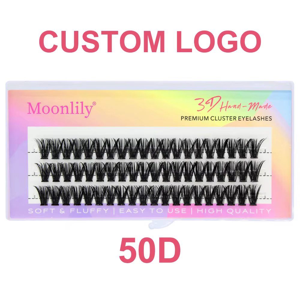 A1 LOGO personnalisé 20D/30D/40D/50D/60D/80D/100D/200D cils en soie de haute qualité personnalisés marque personnelle