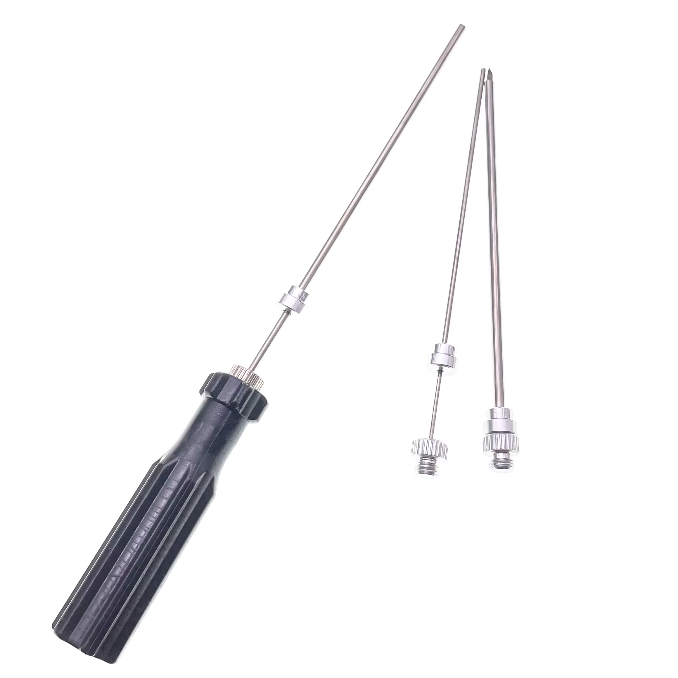 Aiguille de dégonflage du rumen pour animaux ruminants (vaches, bovins, moutons, chèvres, chameaux, cerfs) - Canule de ponction et de décompression gastrique