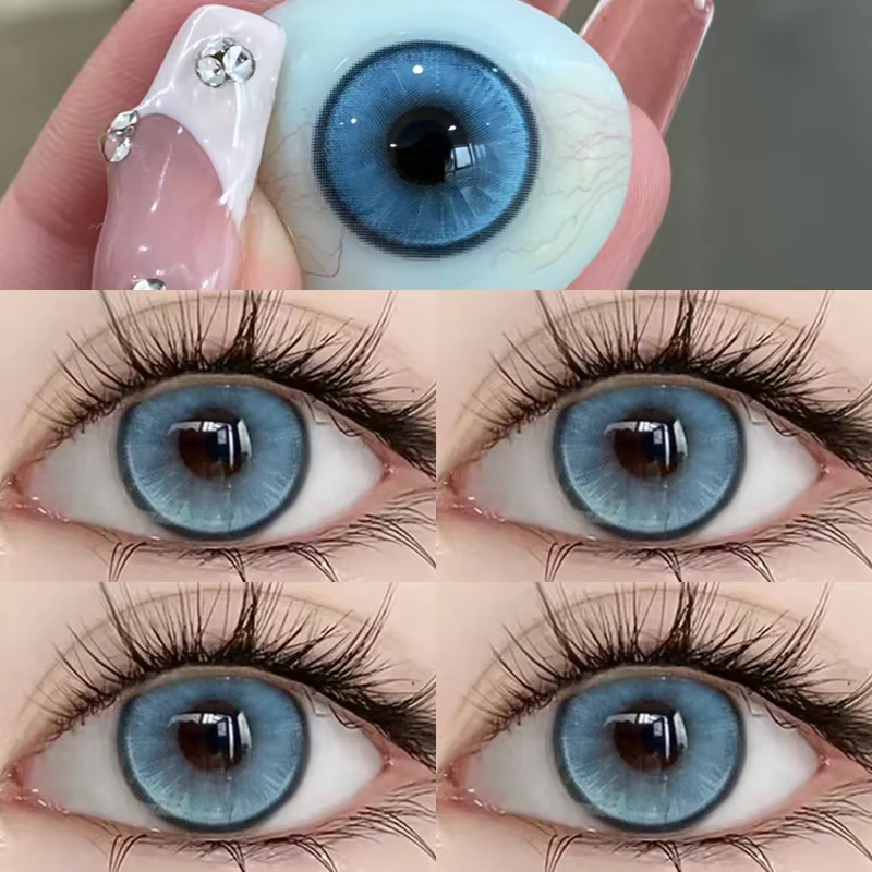 MILL CREEK 1 paire/2 pièces lentilles de Contact de couleur pour les yeux