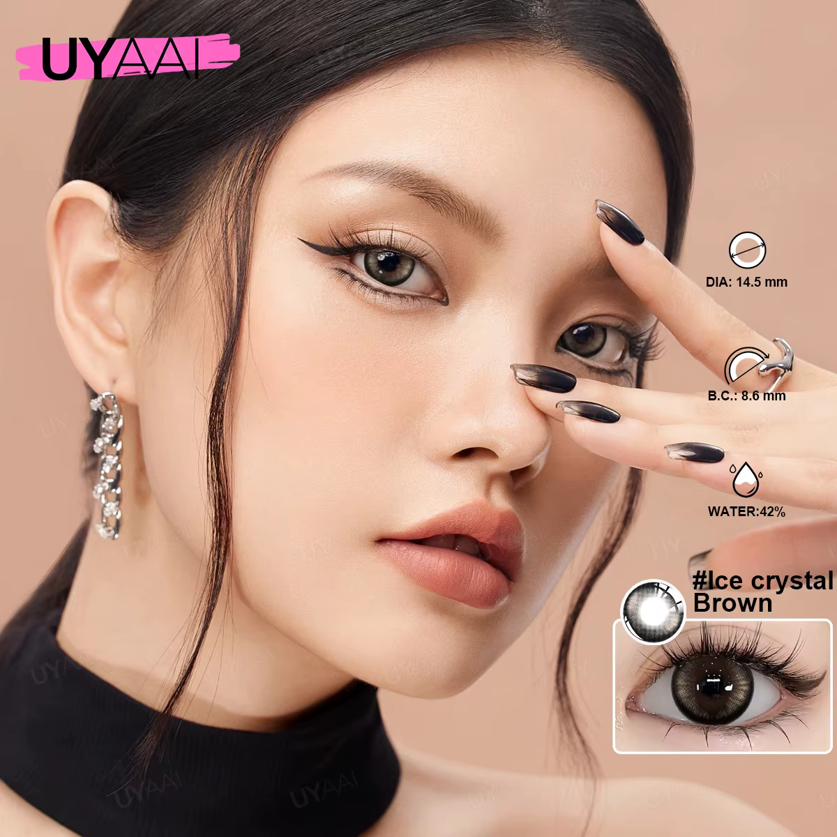 UYAAI nouvelles lentilles de Contact de couleur pour les yeux cosmétiques