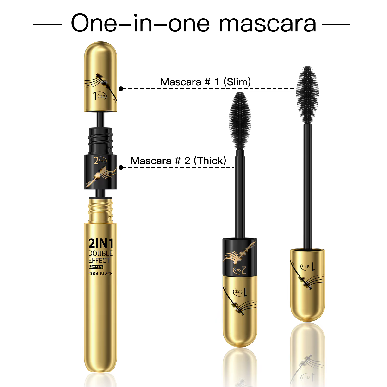 Rimel – Mascara 3d en Fiber de soie 4D