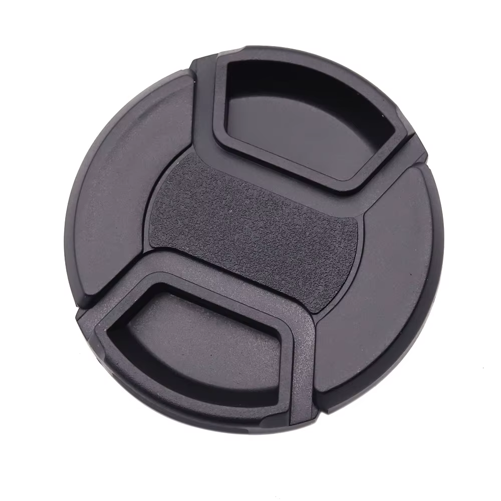 Capuchon d'objectif d'appareil photo 37mm 39mm 40.5mm 43mm 46mm 49mm 52mm 55mm 58mm 62mm 67mm 72mm 77mm 82mm 86mm 95mm 105mm 112mm, objectif avant à pression