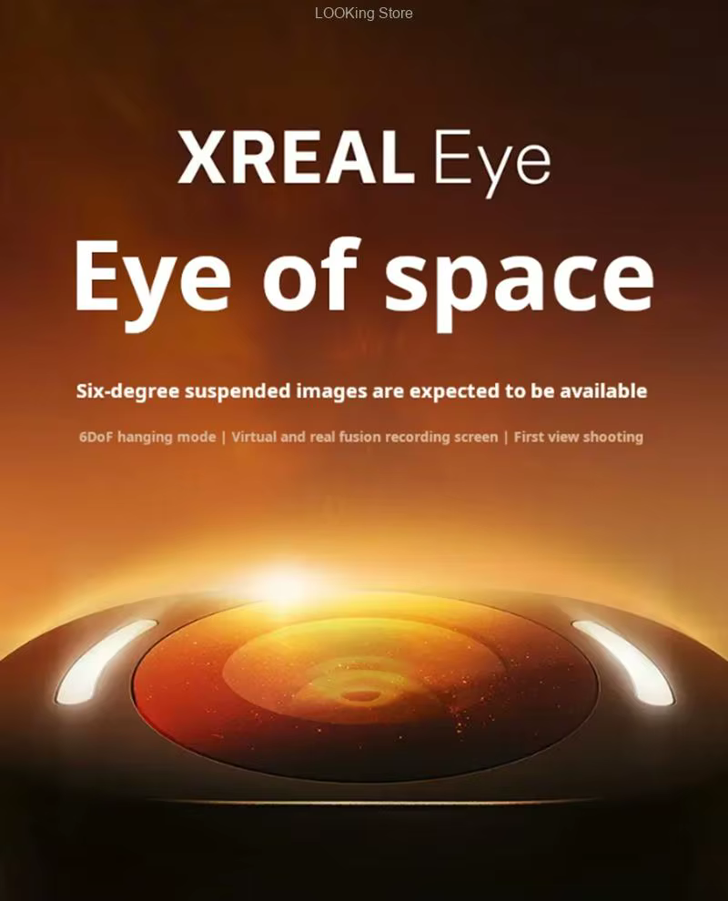 Caméra XREAL Eye 6DoF, Eye of Space, accessoires AR pour lunettes intelligentes AR XREAL One, module d'amélioration de l'espace