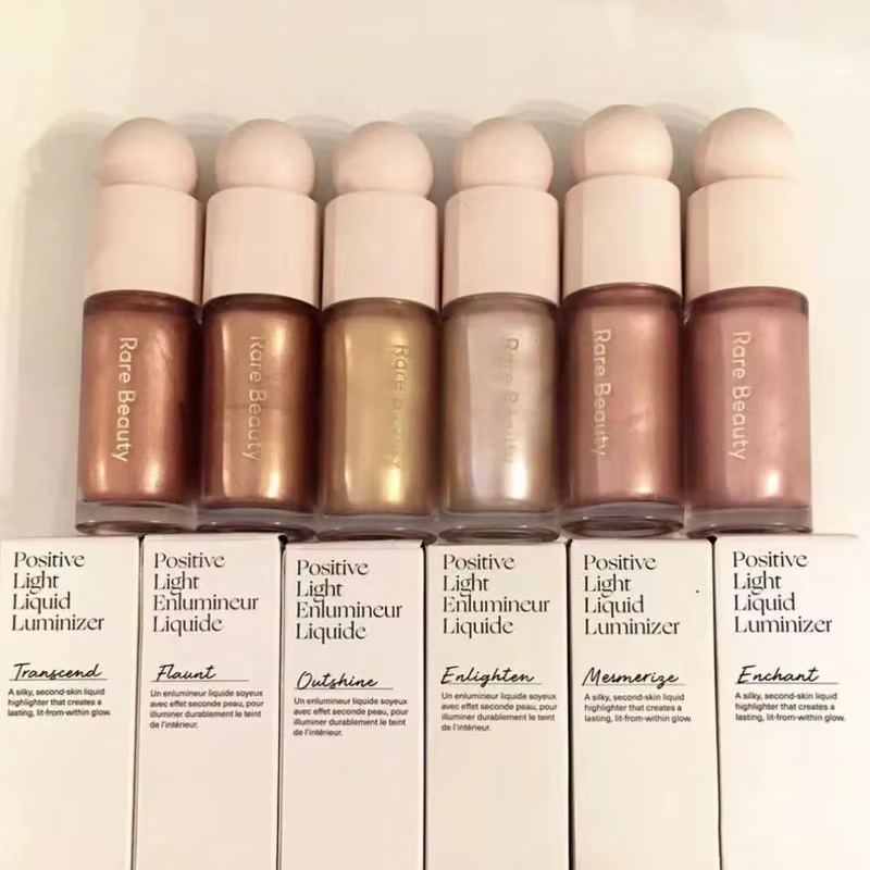 Rare Beauty Enlumineur Liquide Scintillant Longue Tenue Imperméable Éclat Naturel Visage Corps Cosmétique Mélangeable pour Quotidien et Soirées