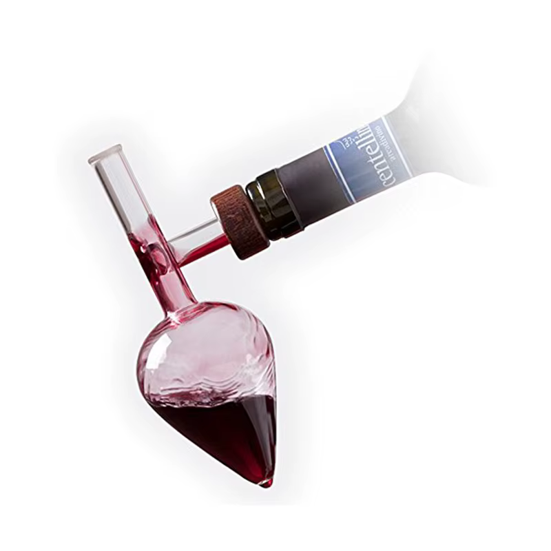 Carafe à aérateur de vin, verseur d'aérateur rouge et blanc, rend vos vins, goûter un meilleur, un Design italien, un whisky et des esprits, Gif