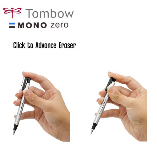 Tombow MONO zéro crayon rétractable gomme stylo poussoir caoutchouc ластик pour fournitures d'art dessin peinture école papeterie papeleria