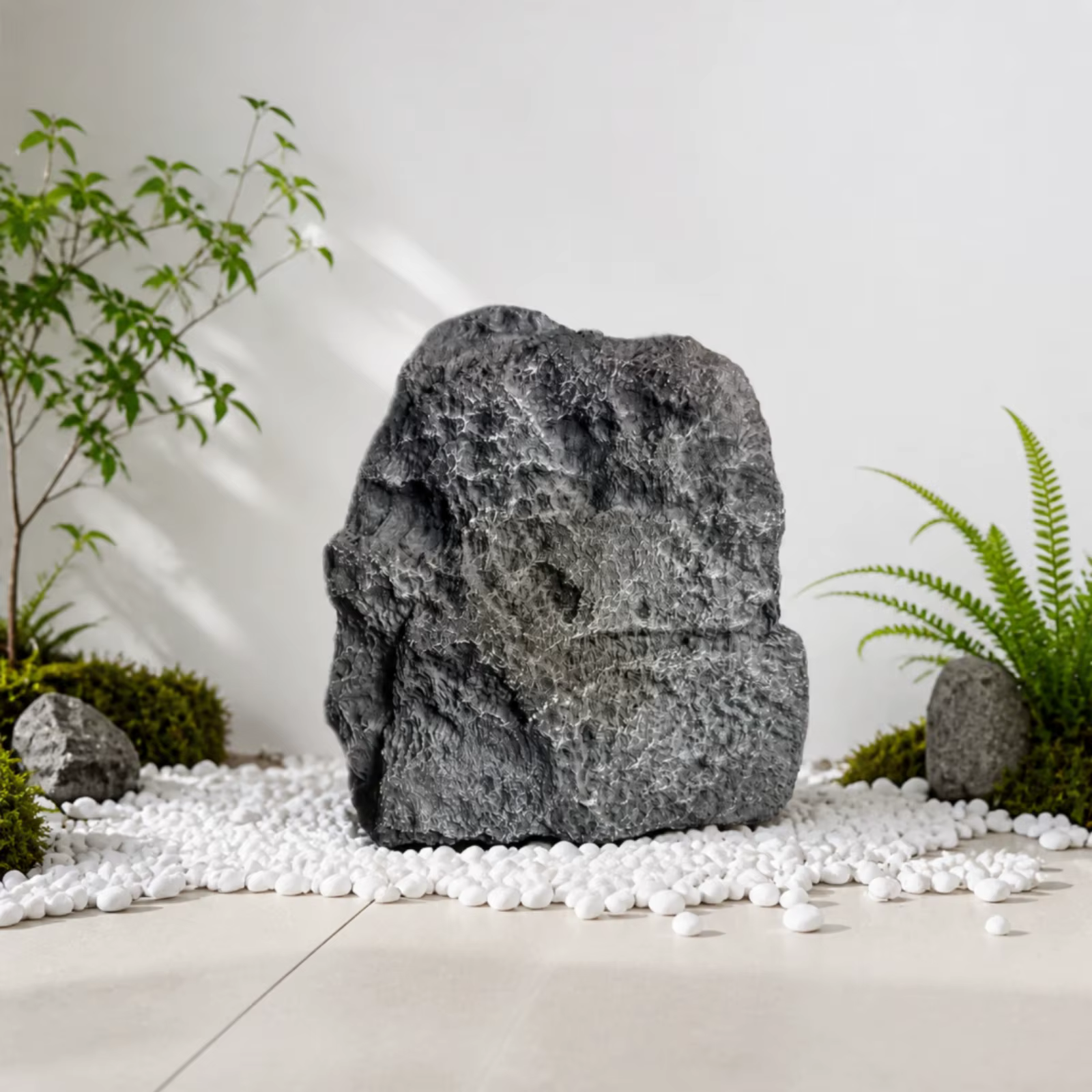 Pierre artificielle réaliste, faux rocher creux, sculpture en pierre résistante aux intempéries pour paysagistes et jardins