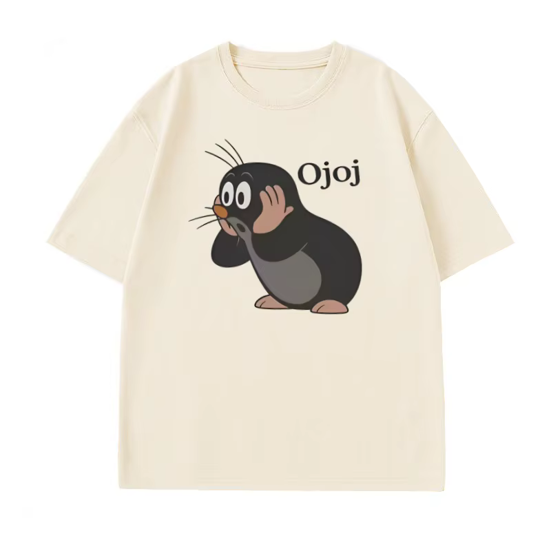 Drôle pingouin Ojoj graphique t-shirts hommes femmes mignon Animale imprimé t-shirt casual col rond basique-t-shirt mâle haute qualité vêtements