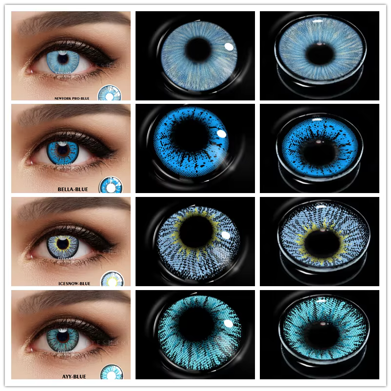 Lentilles de Contact Colorées pour les Yeux