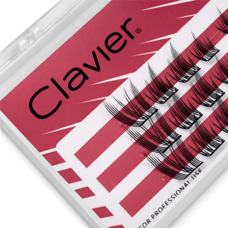 Claveir Nouvelles Cils Foxy Femme Effet Yeux de Renard Faux