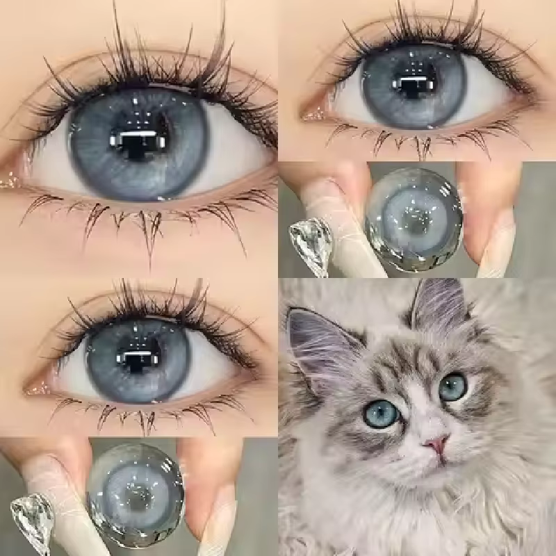 1 paire d'élèves colorées pour les yeux