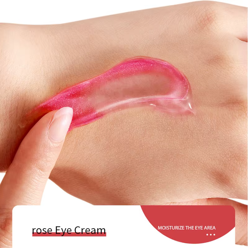 SADOER Rose crème pour les yeux Anti cernes élimination des poches pour les yeux raffermissant hydratant beauté yeux crèmes produits de soins de la peau