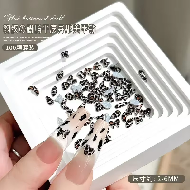 Mini Strass Astronomiques Plats Inversés, Œil de Cheval, exacttelette d'Eau, en Forme d'Amour, Décoration Nail Art, Accessoire de Manucure à Faire Soi-Même
