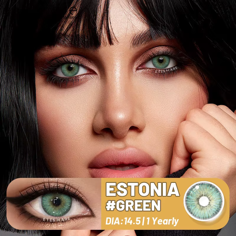EYESHARE 1 paire de lentilles de Contact de couleur pour les yeux