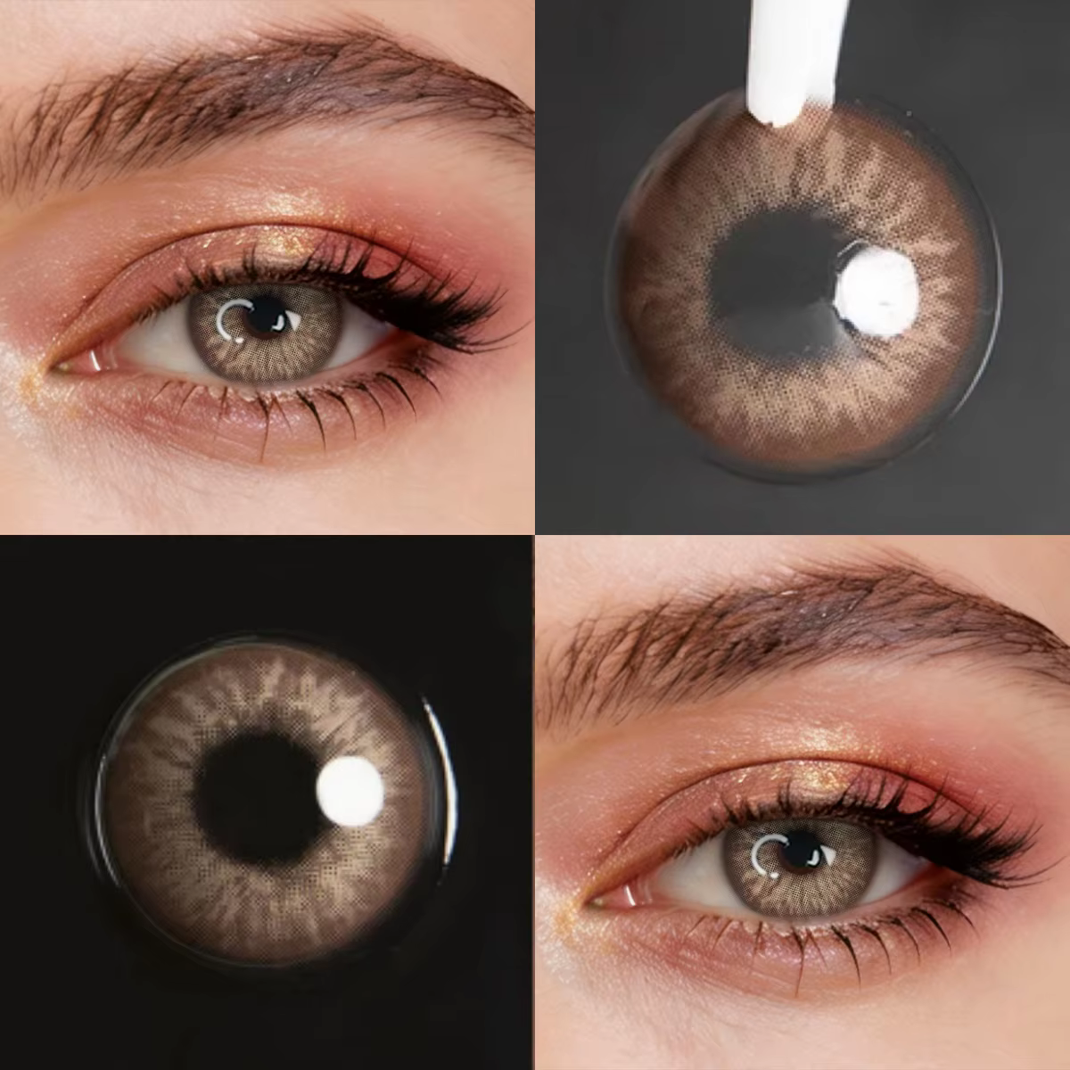 Lentilles de contact colorées Lalens Cleopatra à pupille étroite