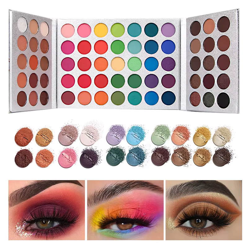 Palette de fards à paupières 65 couleurs