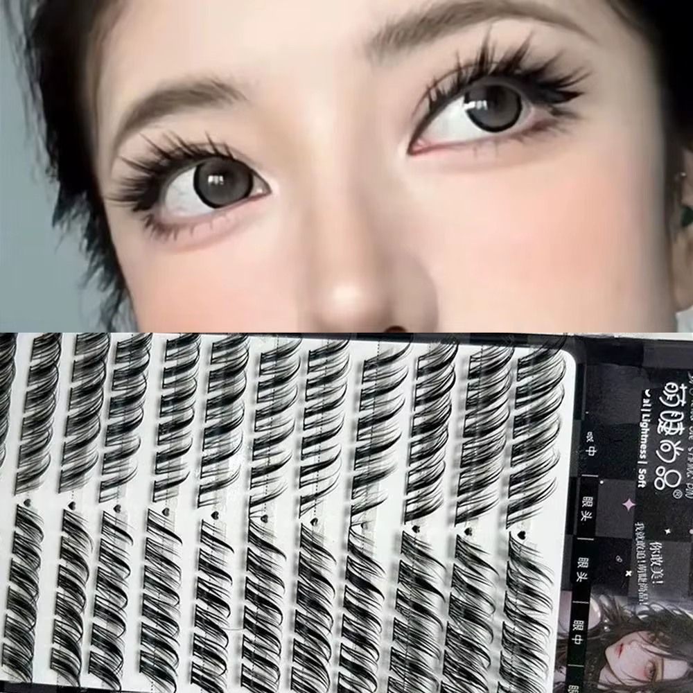 Faux cils individuels effet œil de renard