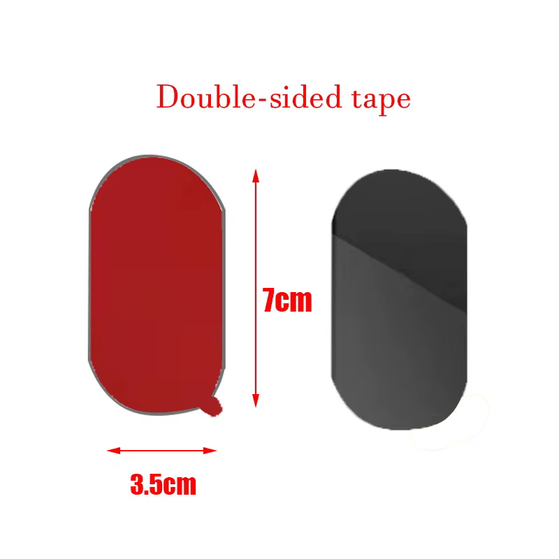 Pour Baseus support magnétique pour téléphone portable de voiture iPhone support de pâte facile ruban adhésif double face et patch magnétique