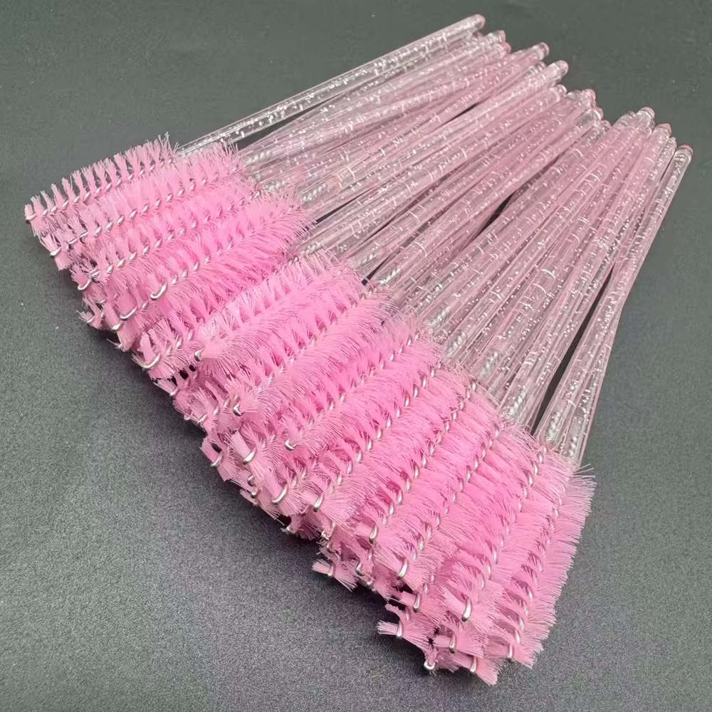Brosse à cils jetable en cristal