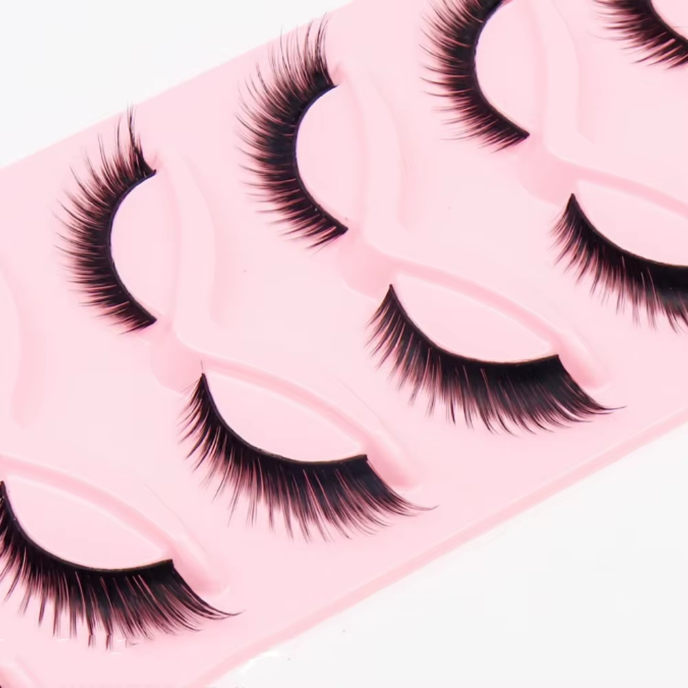 5 paires de cils en forme de renard