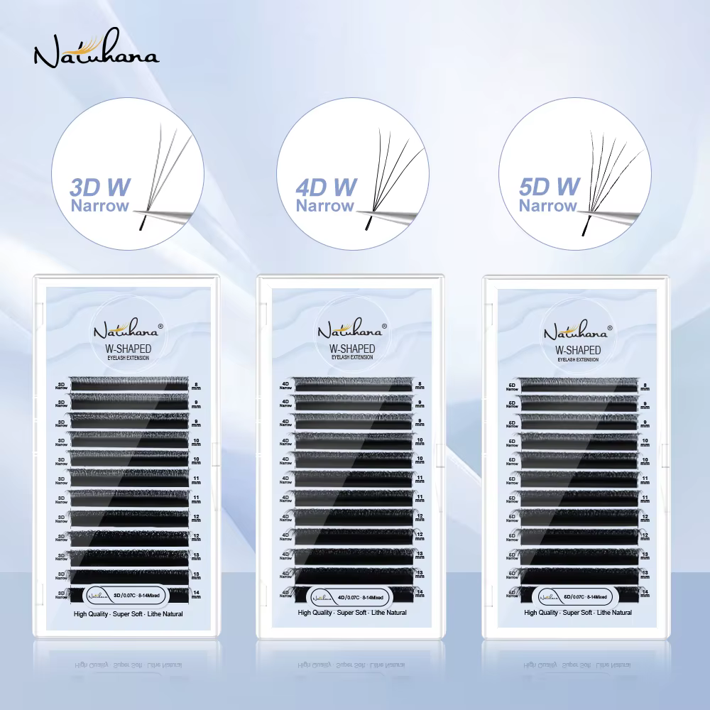 Extensions de cils NATUHANA en forme de V 3D 4D 5D Volume Fans