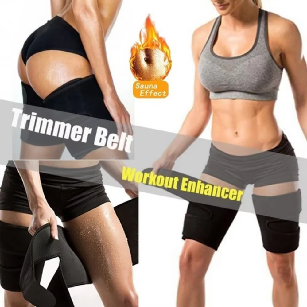 Enveloppes de coupe-cuisses pour femmes et hommes, orthèse de cuisse en néoprène, manchon de compression pour ischio-jambiers, augmente la chaleur et la transpiration jusqu'à la cuisse