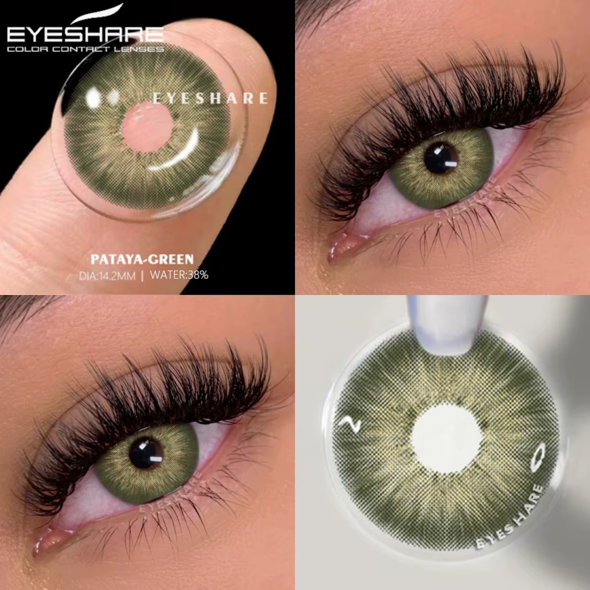 Lentilles de Contact Colorées pour Myopie