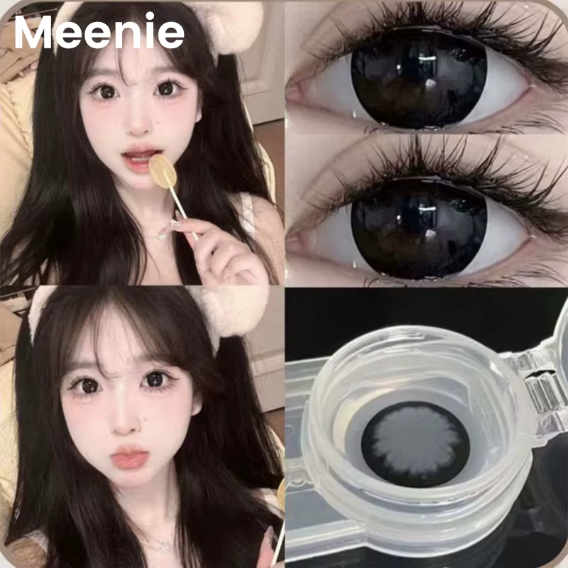 Lentilles de contact Meenie 16mm Big Eye noires