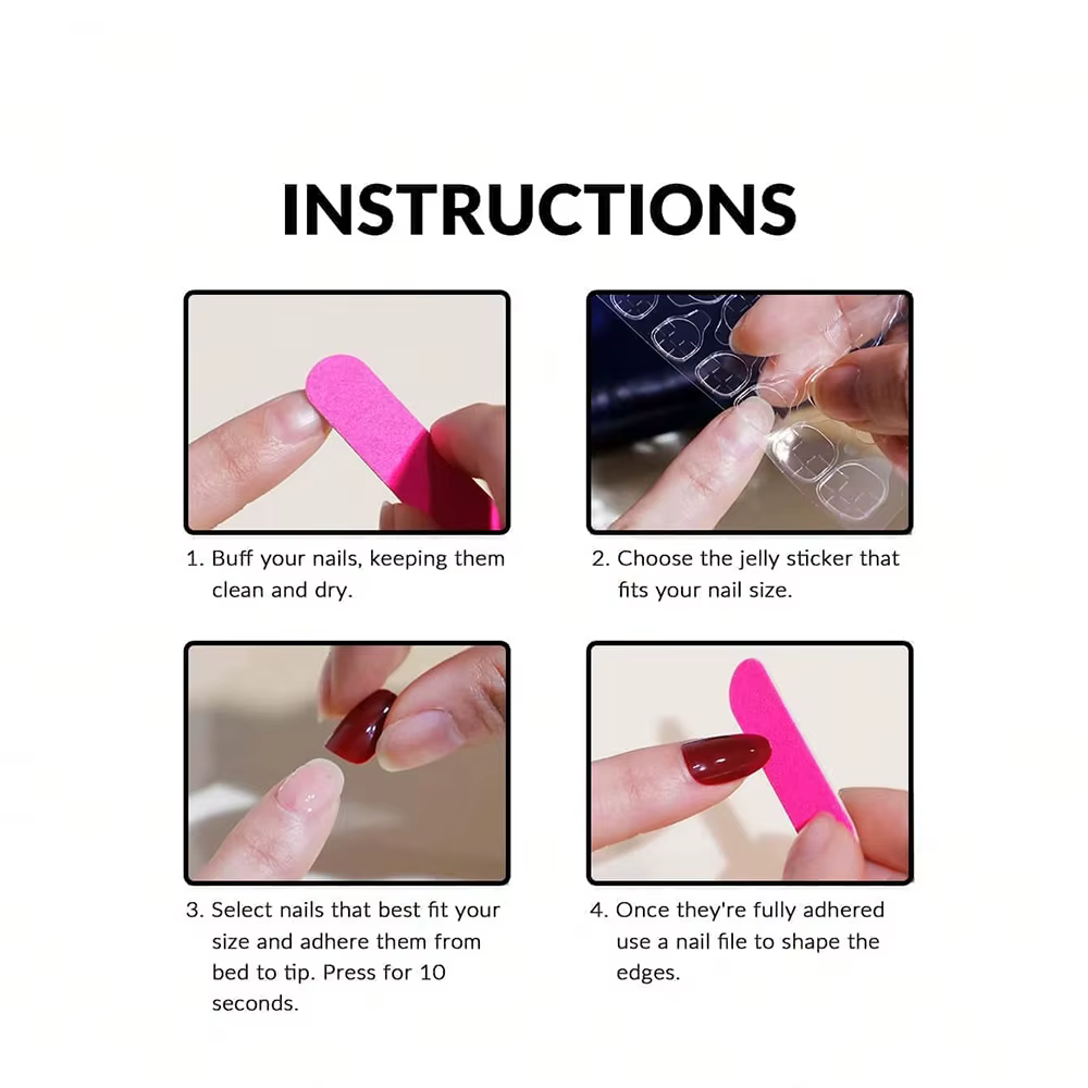 Faux ongles en amande moyenne, 24 pièces, Design œil de chat rouge, faux ongles scintillants, couverture complète faite à la main, Nail Art en acrylique pour femmes